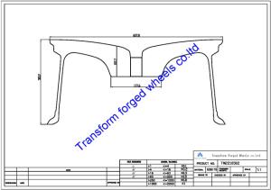 Quality TM2210502 22X10.5 inches forged wheels monoblock wheels blanks Dimple style barrel and rims wholesale