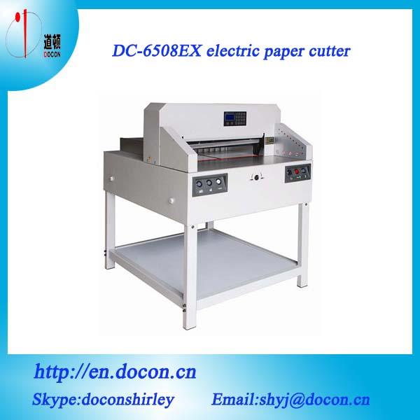 DC-6508EX electric paper guillotine