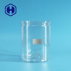 Quality Custom Service Round 830ml PET Easy Open End Cans 401# Transparent Food Packaging wholesale