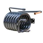 Titanium Coaxial Heat Exchanger , Heat Pump Heat Exchanger Corrosion Resistant