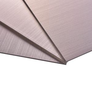 Quality Aluminum-Finished Composite Panel 10 Years Warranty Easy-to-clean Silver/Goden/Black/Tea wholesale