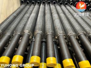 Quality L Type Wound Fin Tube ASTM A179 Carbon Steel Tube Fin Material Al1060 For HVAC wholesale