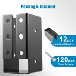 Steel Powder Coated Concealed Joist Hanger for Outdoor Deck Wood Railing and