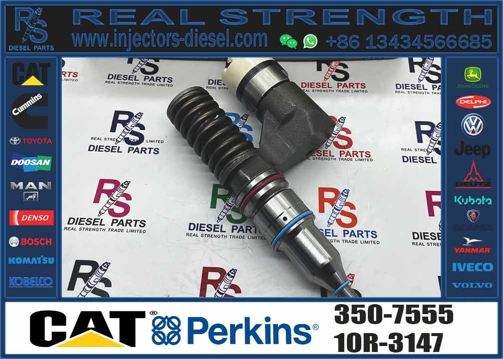Diesel Engine Fuel Injector 350-7555 161-1785 10R-1259 0R-8773 229-5918 For CAT C12 C10 Diesel Engine