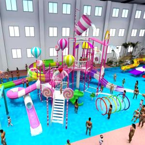Quality Customization Outdoor Water Playground Equipment Offering Fun High Strength wholesale