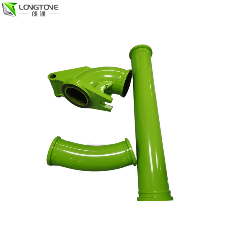 Sermac Concrete Pump Parts First Casting Elbow 7 Inch Double Layer