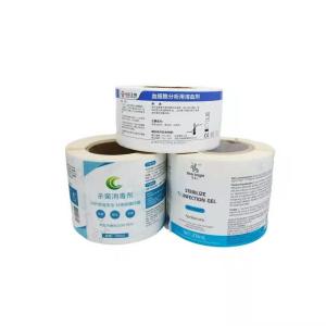 Quality Equipment Syringe Medical Label Stickers Custom Private Clinical Waste Sticker wholesale