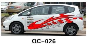 Quality Personalised Car Body Sticker QC-026B / PVC Car Decoration wholesale