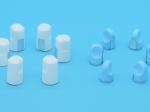 Non-standard customization of iodophor disinfection caps, capacity, adjustable