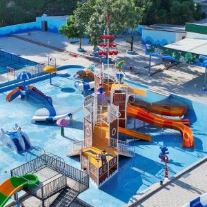 Quality Funny Aqua Park Equipment Pirate Ship Water Park Oxidation Resistant wholesale