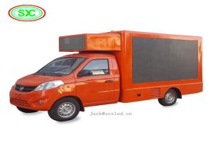 Quality HD Outdoor Full Color Led Sign Truck P10 Mobile Advertising Display Screen wholesale