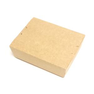 Quality Foldable Fast Food Packing Box Lightweight Eco Friendly Kraft Container wholesale