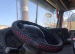 Red Color HOWO 375 Howo Dump Truck 12 Wheeler Used One Year Warranty