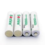 Soshine 1.2V Ni-MH Pre-Charged 10440 AAA/Micro 1000mAh 4pcs