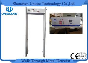 Quality 6 Zones Pass Through Metal Detector Archway For Jail / Metro / Hotel wholesale