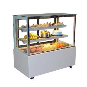 Quality Danfoss Compressor Customized Style Cake Display Freezer Dessert Showcase wholesale