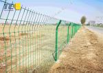 Pvc Coated Welded Wire Fence High Speed Protection Net Corrosion Resistance