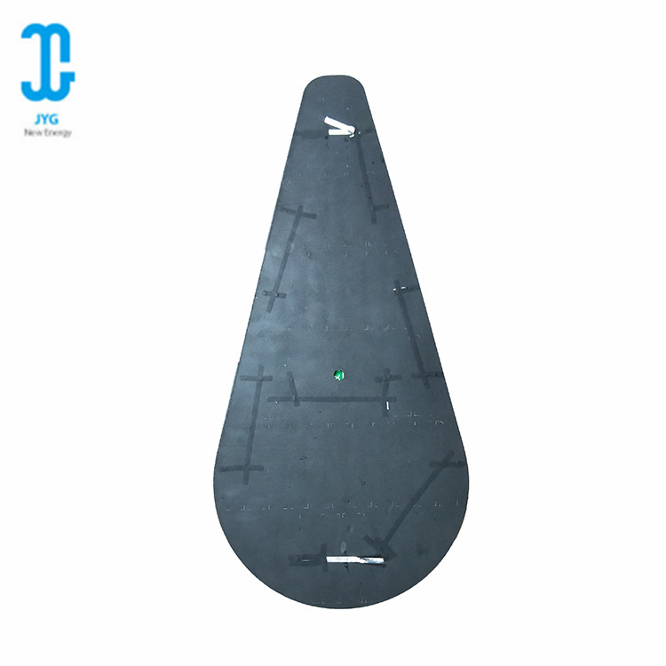 Drop Shaped Thin Flexible Solar Panels Thin Film Solar Panels For Home Use