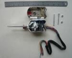 OEM Standard Size Universal Street Chrome Column Mount Turn Signal Switch with