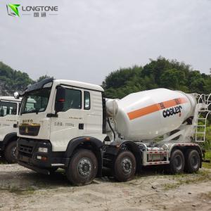 Quality 400L Oil 6X4 Truck Mounted Concrete Mixer Lorry vehicle With Pump 10 Wheel wholesale