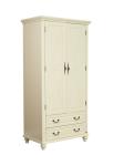 Rubber Wood made Kids/Children/Single white bedroom 1.2/1.4M small bed Space