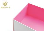 Handcrafted Gift Box Packaging Custom Design 1200g Thick Cardboard Material
