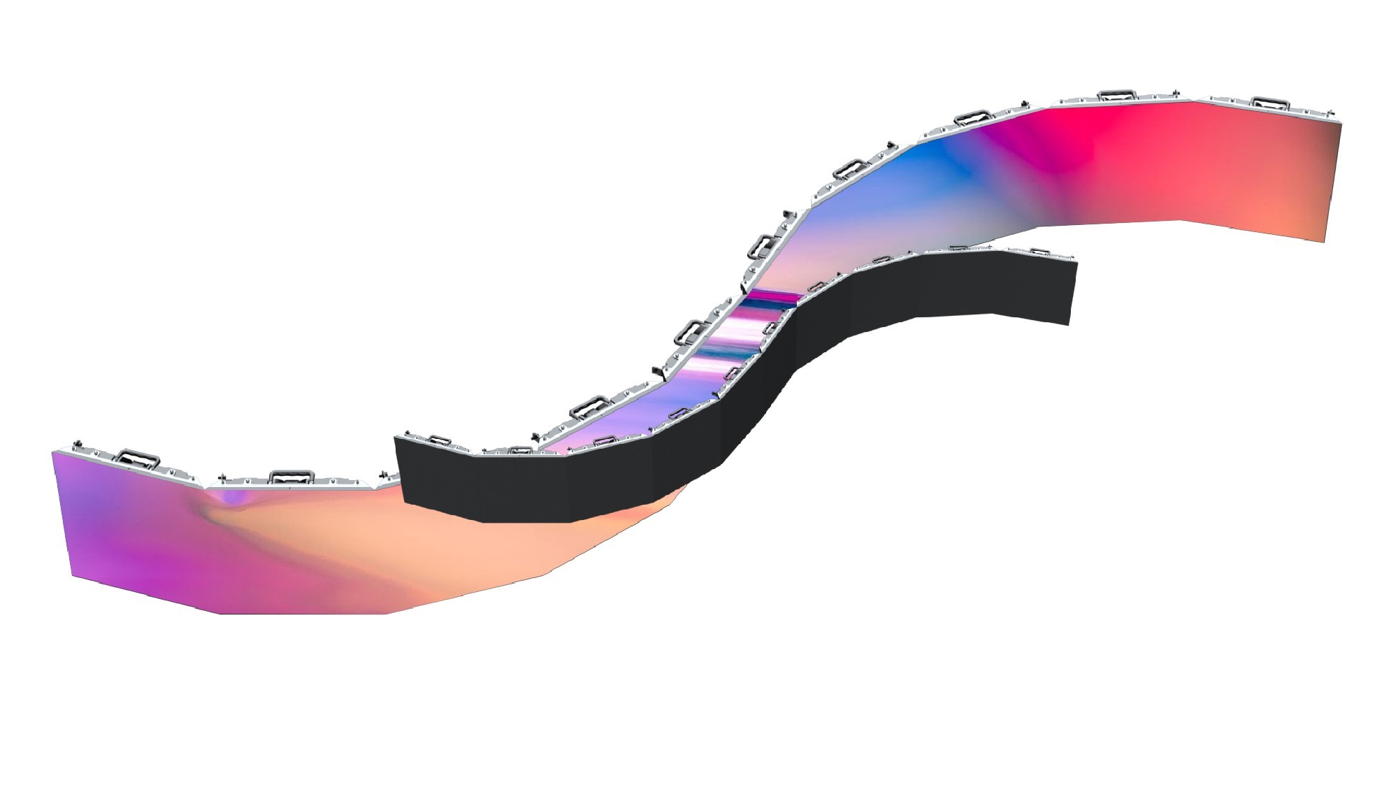 XR LED Display P1.95 P2.6 Virtual Shooting LED Screen For Wedding Stage Decoration