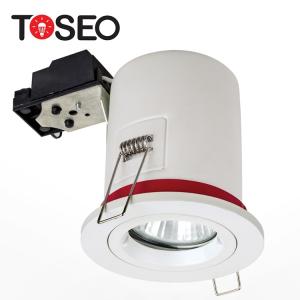 Quality Round GU10 Fire Rated Trimless Downlights Die Cast Aluminum Material wholesale