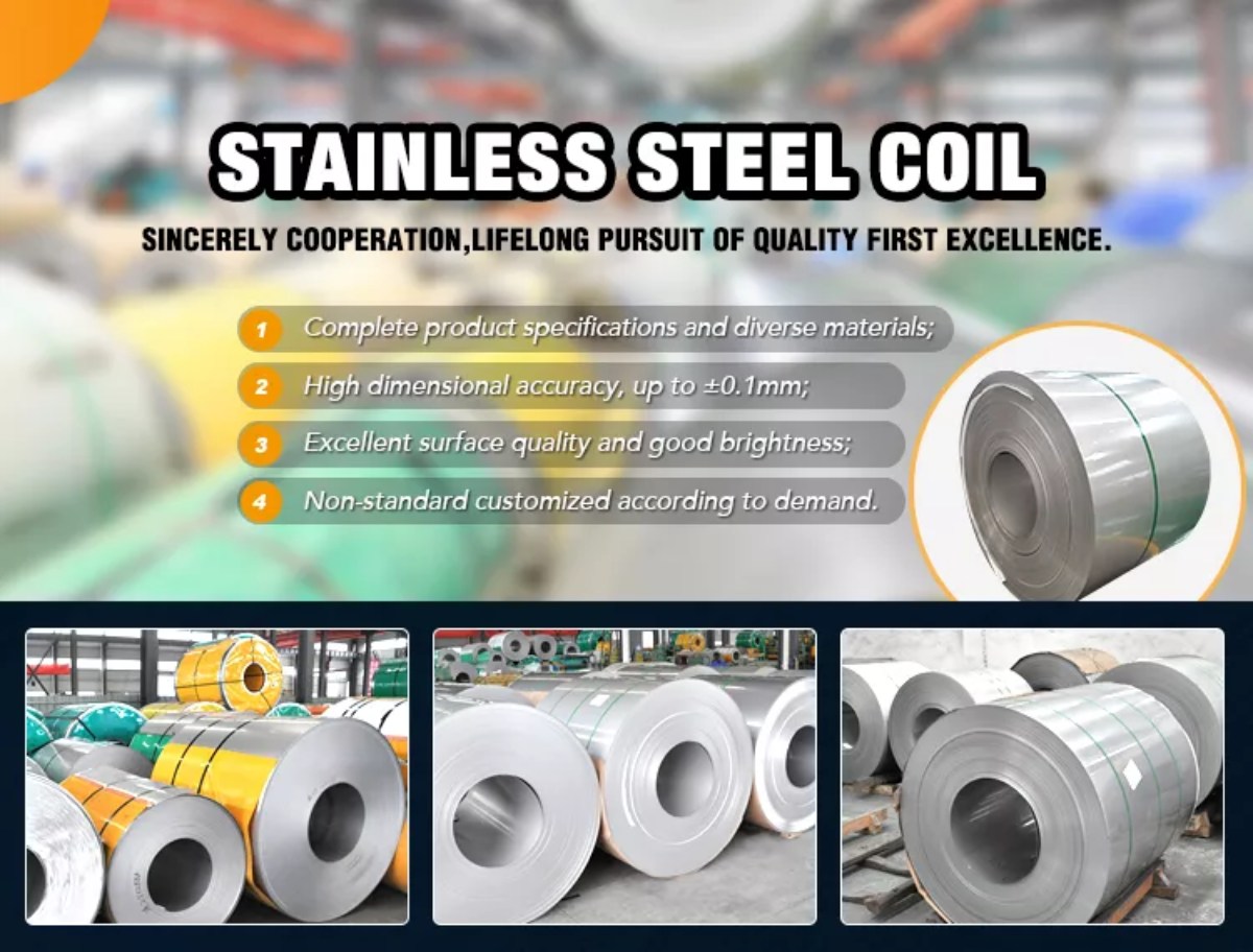 2438mm 3000mm Stainless Steel Coil 303 304 Stainless Steel Strip
