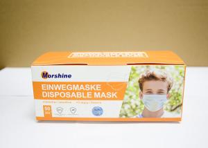 Quality Soft Disposable Non Woven Face Mask No Stimulation Earloop Procedure Masks wholesale