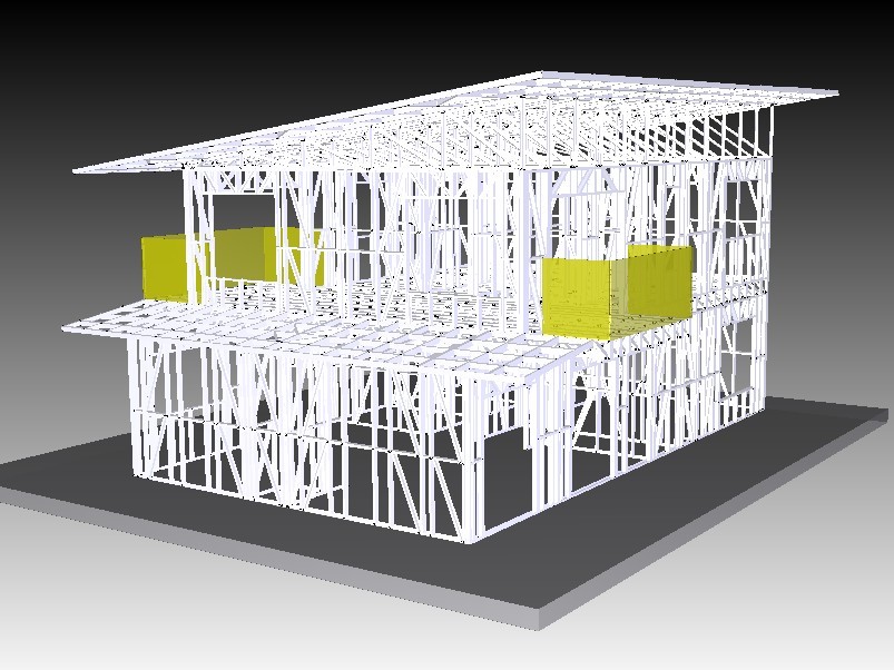 EU/USA/NZ/Australia Standard Light Steel Frame Prefabricated Kit Home For South American
