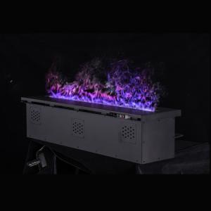 Quality 900mm Water Mist Electric Fireplace Cassette Log Set Design Ultrasonic Technology wholesale