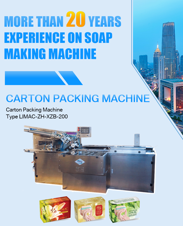 Upgrade Your Packaging Process With Limac Soap Carton Packing Machine 1000 KG