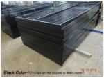 6*10ft Size Metal Base mesh spacing 2"x4" Canada Temporary Fence Panels diameter