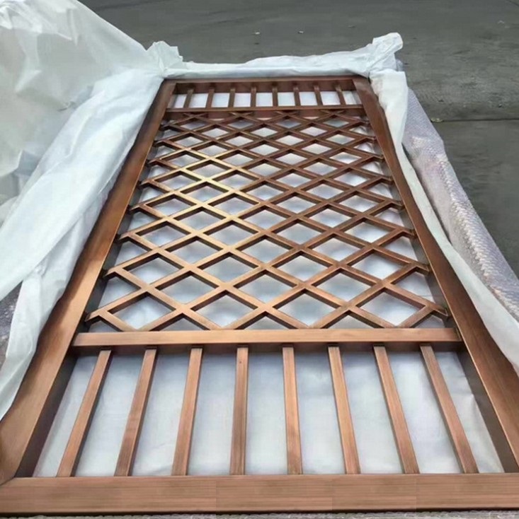 Custom Interior Decoration CNC Aluminium Perforated Metal Screen