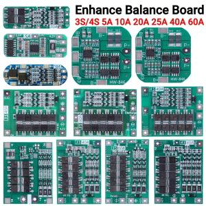 Quality 3S 4S 25A 40A 60A BMS Battery Protection Board Li Ion Battery Charging Board wholesale