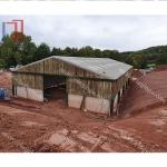 Easy Install Industrial Steel Sheds Customized Low Cost Steel Buildings