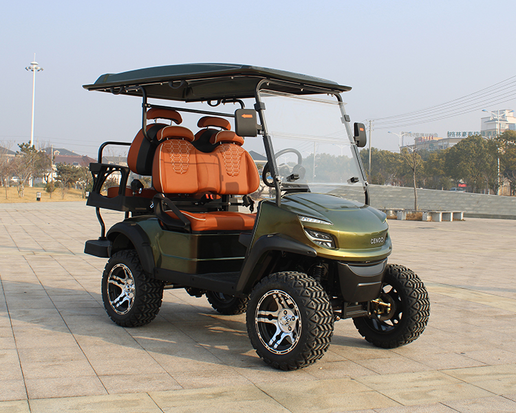 Launched Electric Golf Cart 2 2 Seater Buggy with 30-50Km/h Speed and Minimum Grand Clearance 150-200mm
