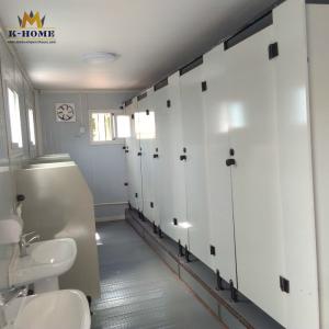 Quality Prefabricated Public Movable Toilet Cabin Washroom Easy Assemble wholesale
