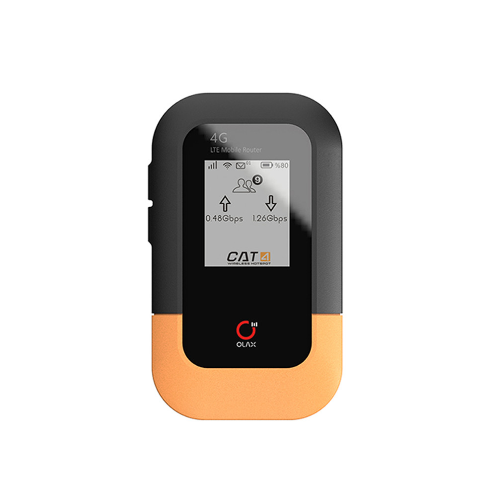 OLAX E45 WIFI6 Mobile Hotspot Devices wifi Router eSim vSim wireless 4G LTE Router Modem
