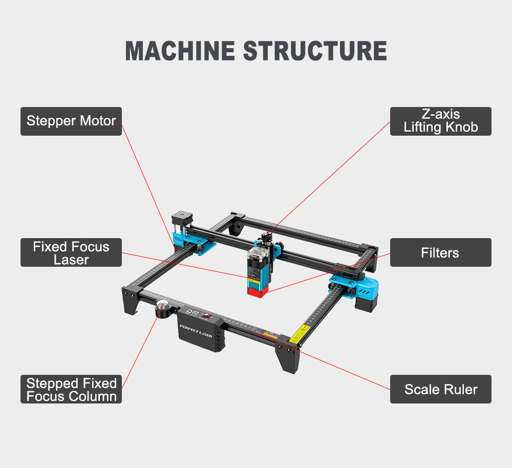 Intelligent Laser Engraving Machine Automatic Portable Desktop Small Laser Cutter Engraver