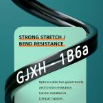 GJXH GJYXCH GJYXFCH FTTH Indoor 1 Core aerial Fiber Optic Cable