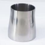 SUS316L SS Pipe Fittings , Concentric Seamless Sanitary Stainless Steel Tubing