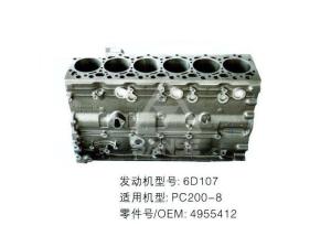 Quality Cylinder Block Parts 6D107 Engine Block Parts / Komatsu Replacement Parts wholesale