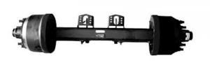 Quality American Suspension Semi Trailer Axles tractor trailer axle ODM 42X22CM 370 KG wholesale