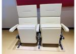 Polyurethane Foam School Padded Church Chairs With Aluminum Stand