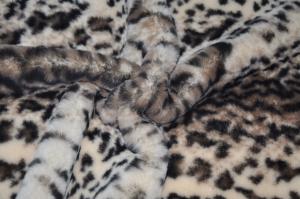 Quality Width 150CM 100% Polyester Leopard Print Fabric Breathable 440gsm wholesale