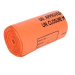 Sample Red Yellow Plastic Biohazard Garbage Bag for Medical Waste in Hospital