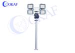Alloy 6063B 3.5M Pneumatic Telescopic Pole Vehicle Mounted