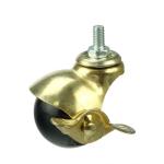 50mm brass antique furniture casters ball wheel